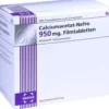 Calciumacetat Nefro 950 mg 200 Filmtabletten
