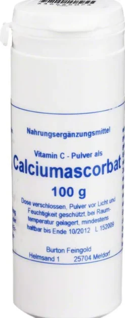 Calciumascorbat Feingold 100 G Pulver