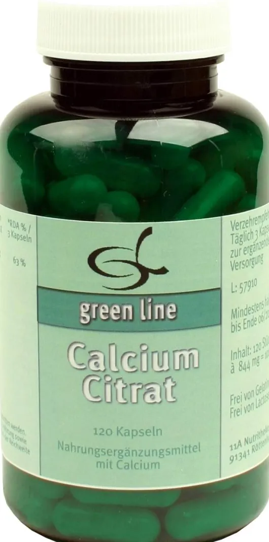 Calciumcitrat 120 Kapseln