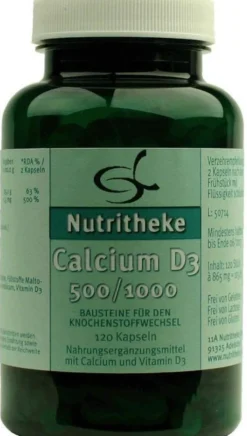 Calcium D3 500-1.000 Kapseln 120 Kapseln