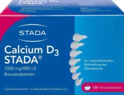 Calcium D3 Stada 1000 mg 880 I.E. 120 Brausetabletten
