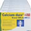 Calcium Dura Vit D3 Brause 1200 mg 800 I.E. 120 Brausetabletten