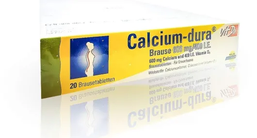 Calcium Dura Vit D3 Brause 600 mg 400 I.E. 120 Brausetabletten