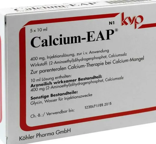 Calcium Eap Ampullen 4% 5 X 10 ml