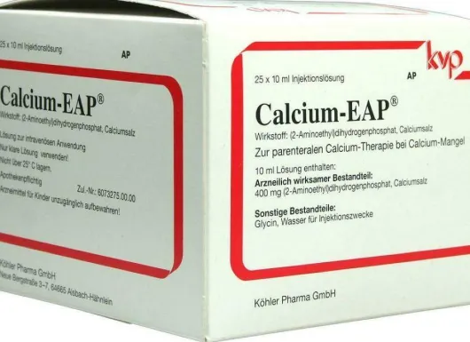 Calcium Eap Ampullen 4% 25 X 10 ml