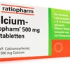Calcium Ratiopharm 500 mg Kautabletten 100 Kautabletten