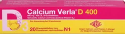 Calcium Verla D 400 20 Brausetabletten