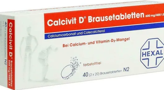 Calcivit D 40 Brausetabletten