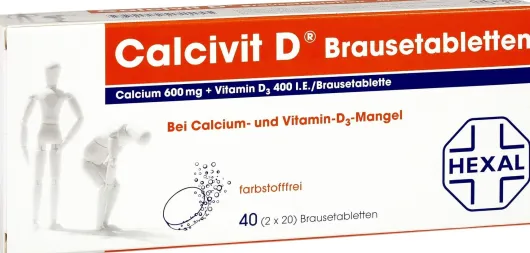Calcivit D 40 Brausetabletten