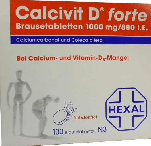 Calcivit D Forte 100 Brausetabletten