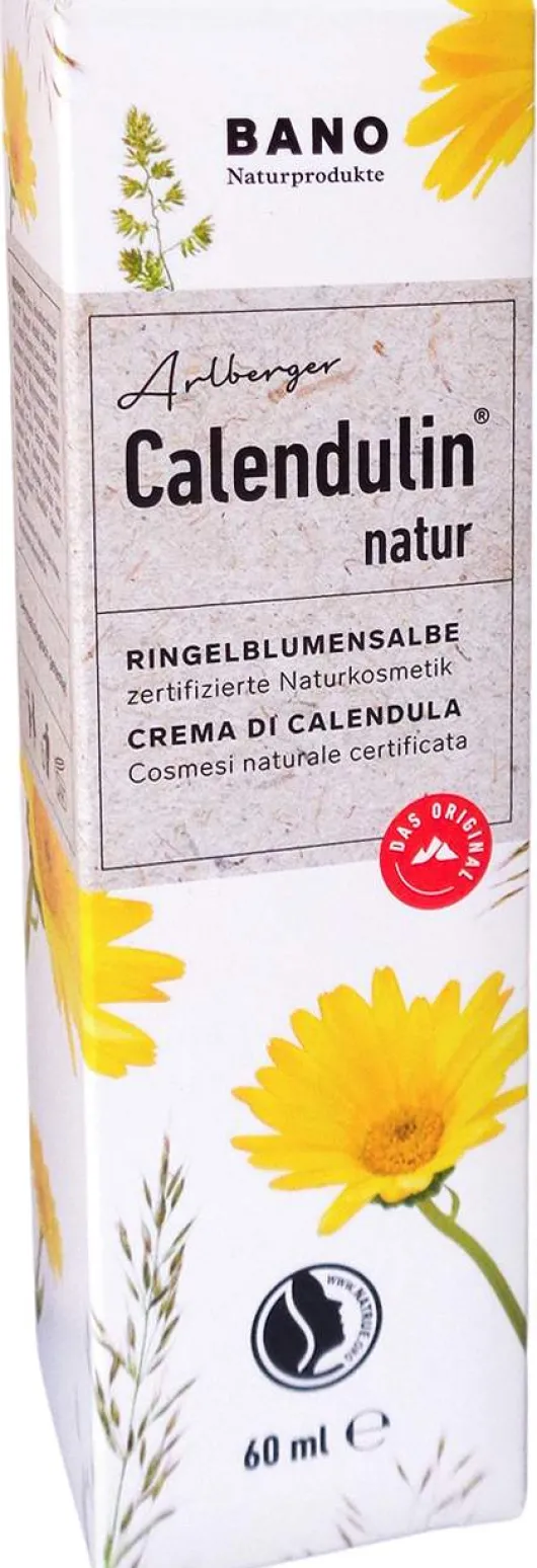 Calendulin Natur Ringelblumensalbe Zertifiziert 60 ml