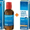 Calmvalera Tropfen 100 ml + Calmnight Melatonin Spray 30 ml