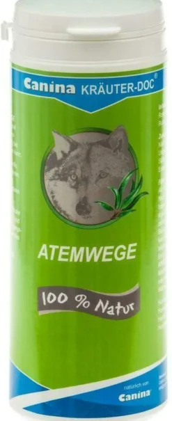 Canina Kräuter Doc Atemwege vet. 150 G Pulver