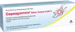 Capsagamma Dolor 40 G Creme 0,05%