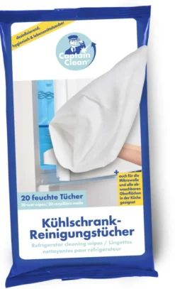 Captain Clean Kühlschrank-Reinigungstücher 20er Set