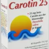 Carotin 25 Feingold Kapseln 40 Kapseln