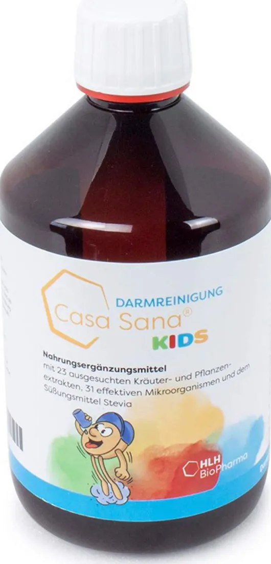 Casa Sana Darmreinigung Kids 500 ml Flüssigkeit zum Einnehmen