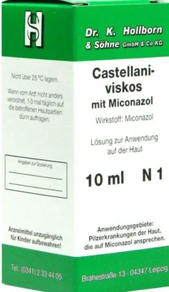 Castellani Viskos Mit Miconazol 10 ml Lösung