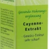 Cayenne Extrakt Gewürz Tinktur 20 ml Tropfen