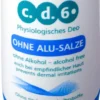 Cd6 Physiolog.Pflege Deo Ohne Aluminiumsalze 60 ml
