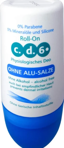 Cd6 Physiolog.Pflege Deo Ohne Aluminiumsalze 60 ml
