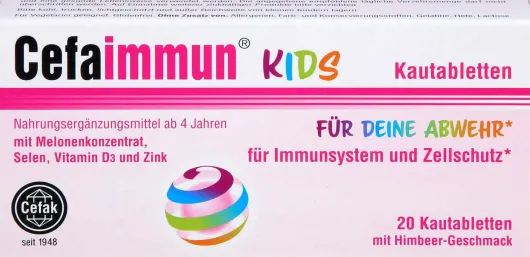 Cefaimmun Kids 20 Kautabletten
