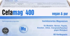 Cefamag 400 Hartkapseln 60 Stück