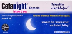 Cefanight Intens 2 mg Hartkapseln 50 Stück