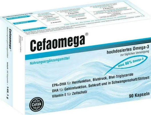 Cefaomega Kapseln 90 Magensaftresistente Kapseln