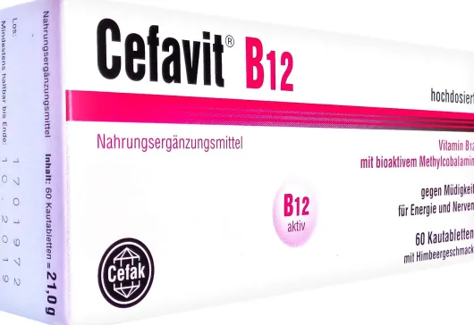 Cefavit B12 60 Kautabletten
