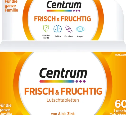 Centrum frisch & fruchtig 60 Lutschtabletten