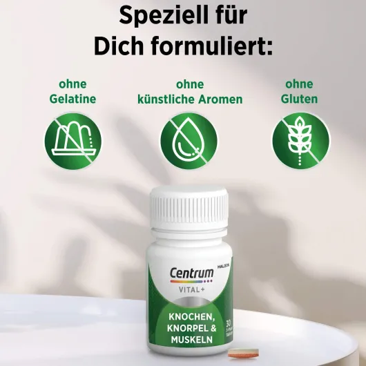 Centrum Vital+ Knochen Knorpel & Muskeln 30 Tabletten