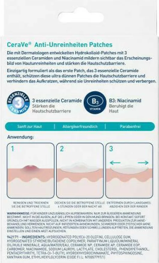 Cerave Anti-Unreinheiten Patches 22 Pflaster