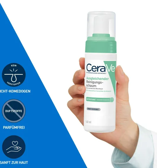 Cerave ausgleichender Reinigungsschaum 148 ml