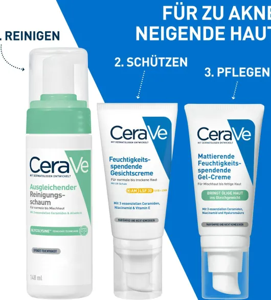Cerave ausgleichender Reinigungsschaum 148 ml