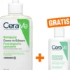 CeraVe Creme-zu-Schaum Reinigung 236 ml + gratis Schäumendes Reinigungsgel 20 ml