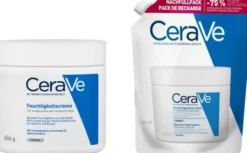 CeraVe Feuchtigkeitscreme 454 g + CeraVe Feuchtigkeitscreme 473 ml Refill