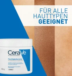 CeraVe Feuchtigkeitscreme 454 g + gratis Reinigungslotion 20 ml