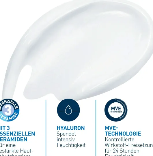 CeraVe Feuchtigkeitscreme 454 g + gratis Reinigungslotion 20 ml