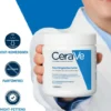 CeraVe Feuchtigkeitscreme 454 g + gratis schäumendes Reinigungsgel 20 ml