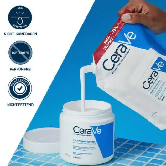 Cerave Feuchtigkeitscreme Nachfüllpacks 473 ml