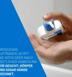 CeraVe Feuchtigkeitslotion 973 ml + gratis feuchtigkeitsspendende Reinigungslotion 20 ml