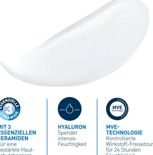 CeraVe Feuchtigkeitslotion 973 ml + gratis feuchtigkeitsspendende Reinigungslotion 20 ml