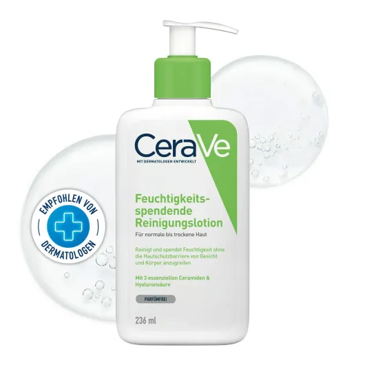 CeraVe Feuchtigkeitsspendende Reinigungslotion 236 ml