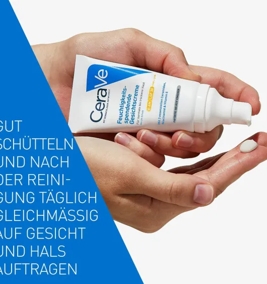 CeraVe Feuchtigkeitsspendende Gesichtscreme LSF 30 52 ml