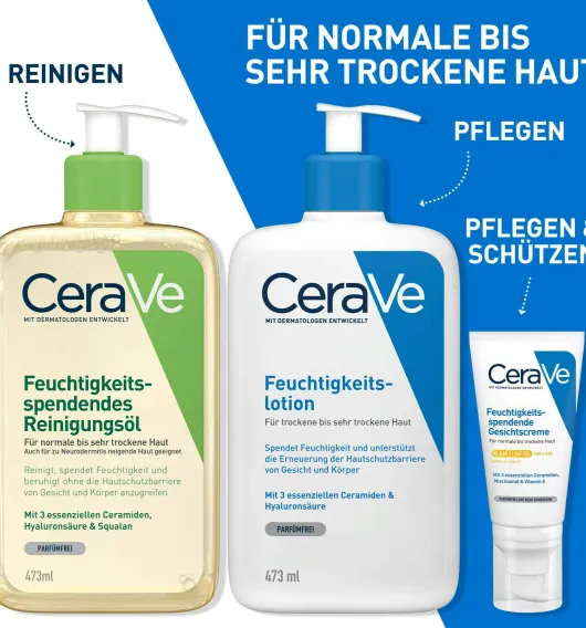 CeraVe feuchtigkeitsspendendes Reinigungsöl 473 ml