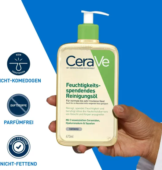CeraVe feuchtigkeitsspendendes Reinigungsöl 473 ml