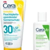 CeraVe Feuchtigkeitsspendender Sonnenschutz LSF 30 177 ml + gratis CeraVe Feuchtigkeitsspendende Reinigungslotion 20 ml
