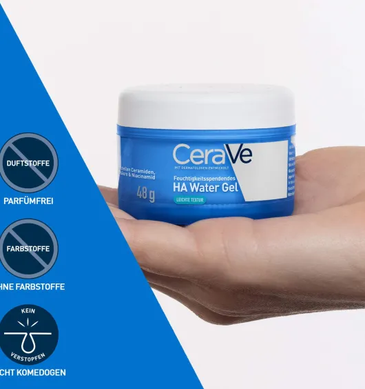 CeraVe feuchtigkeitsspendendes HA water Gel 48 g