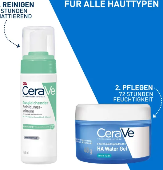 CeraVe feuchtigkeitsspendendes HA water Gel 48 g